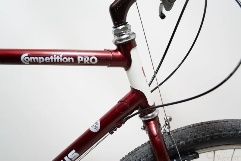 Longus Competition Pro 51 cm vintage mountainbike i rød