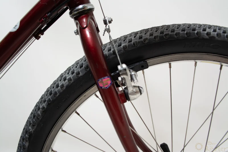 Longus Competition Pro 51 cm vintage mountainbike i rød