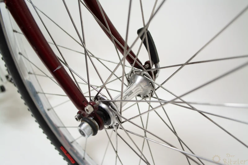 Longus Competition Pro 51 cm vintage mountainbike i rød