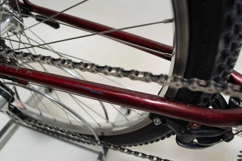 Longus Competition Pro 51 cm vintage mountainbike i rød