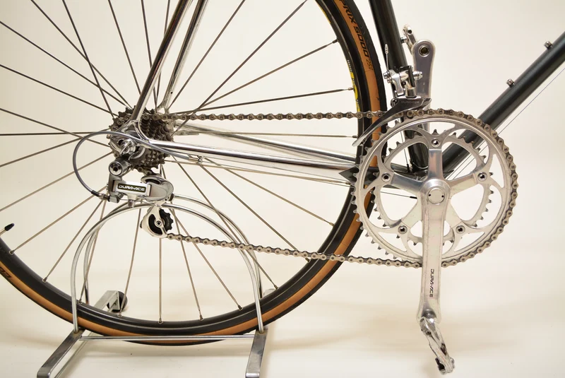 Paris-Tours landevejscykel 54 cm Shimano Dura-Ace vintage stålcykel