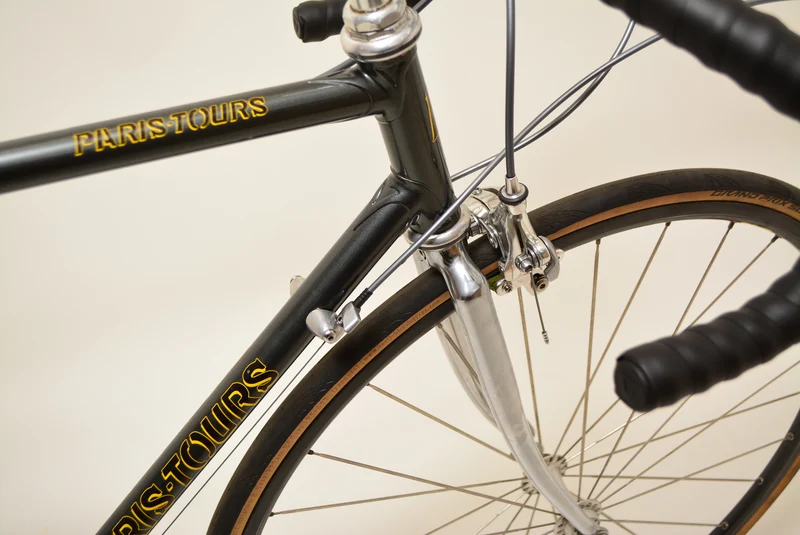 Paris-Tours landevejscykel 54 cm Shimano Dura-Ace vintage stålcykel