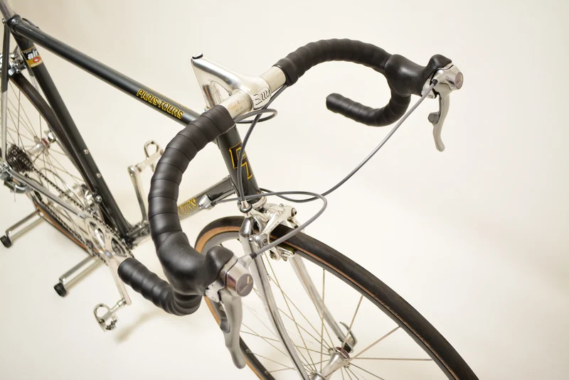 Paris-Tours landevejscykel 54 cm Shimano Dura-Ace vintage stålcykel
