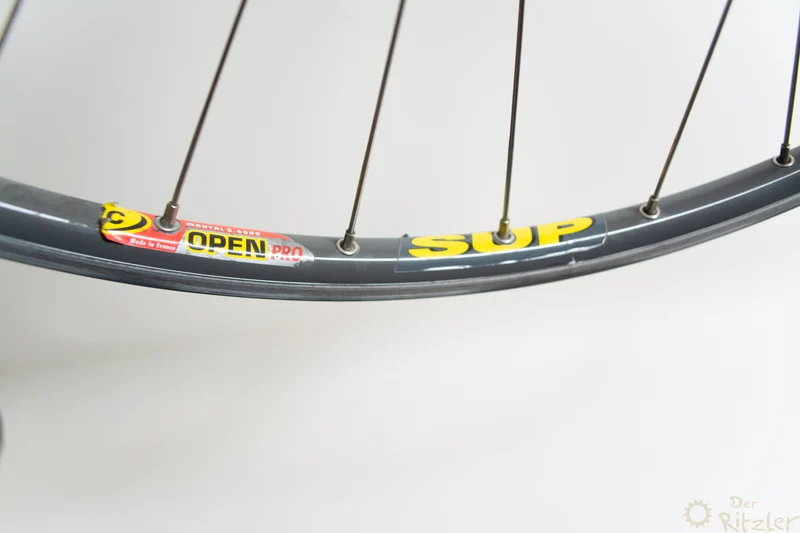 Campagnolo Athena/Daytona på Mavic Open Pro SUP 28" hjulsæt