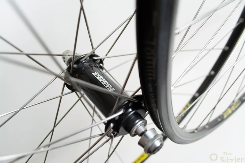 Campagnolo Record på Mavic Open SUP CD Ceramic 28" hjulsæt