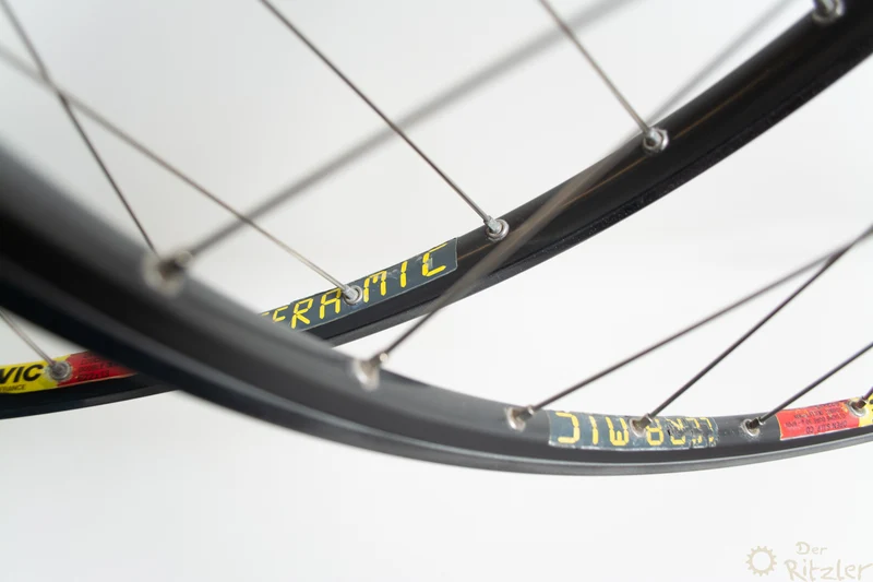 Campagnolo Record på Mavic Open SUP CD Ceramic 28" hjulsæt