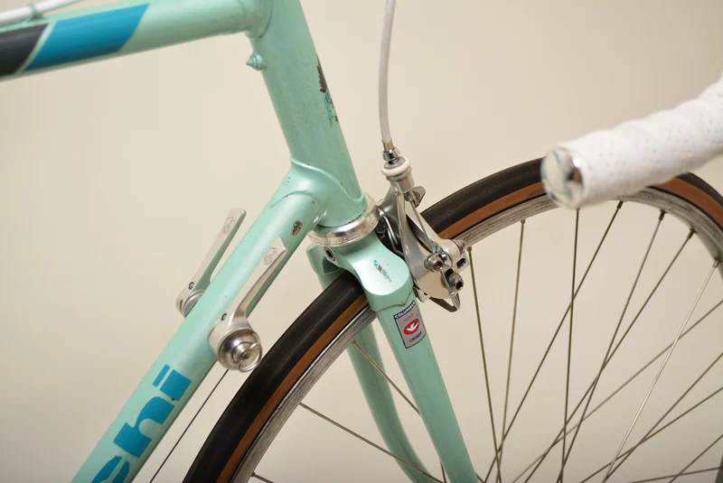 Bianchi landevejscykel rekord 57 cm Campagnolo Athena vintage stålcykel