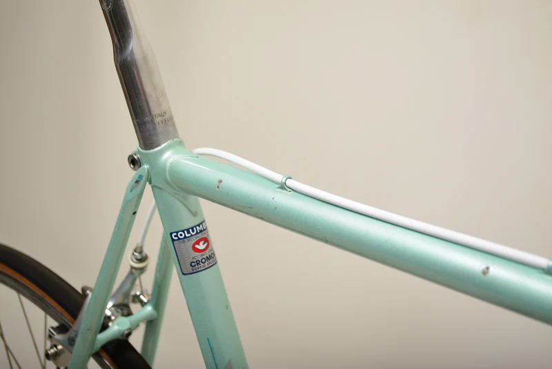Bianchi landevejscykel rekord 57 cm Campagnolo Athena vintage stålcykel