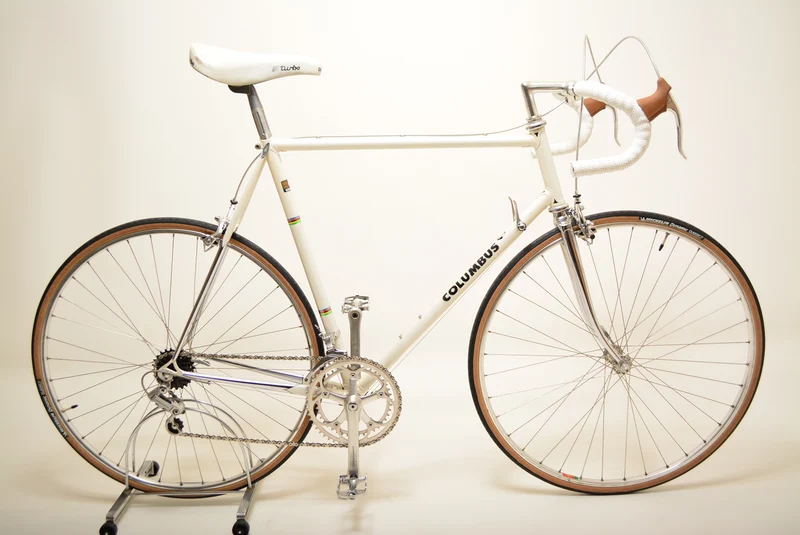 Columbus landevejscykel 58cm Shimano 600 Vintage Steelbike L'Eroica
