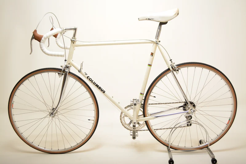 Columbus landevejscykel 58cm Shimano 600 Vintage Steelbike L'Eroica