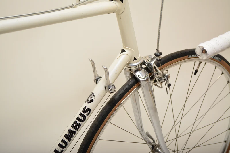 Columbus landevejscykel 58cm Shimano 600 Vintage Steelbike L'Eroica