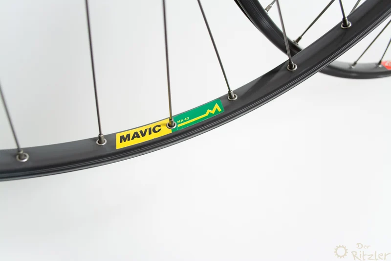 Campagnolo C-Record/Croce D'Aune på Mavic MA 40 28" hjulsæt