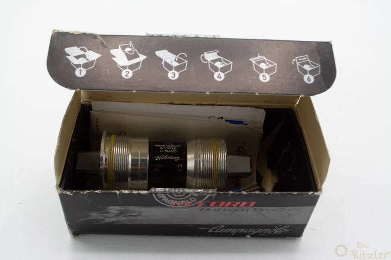 Campagnolo Record bundbeslag BSA 102mm NIB