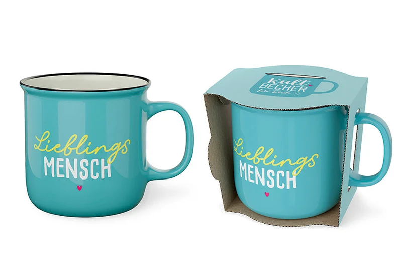 Kultbecher „Lieblingsmensch" – Happy Greetings
