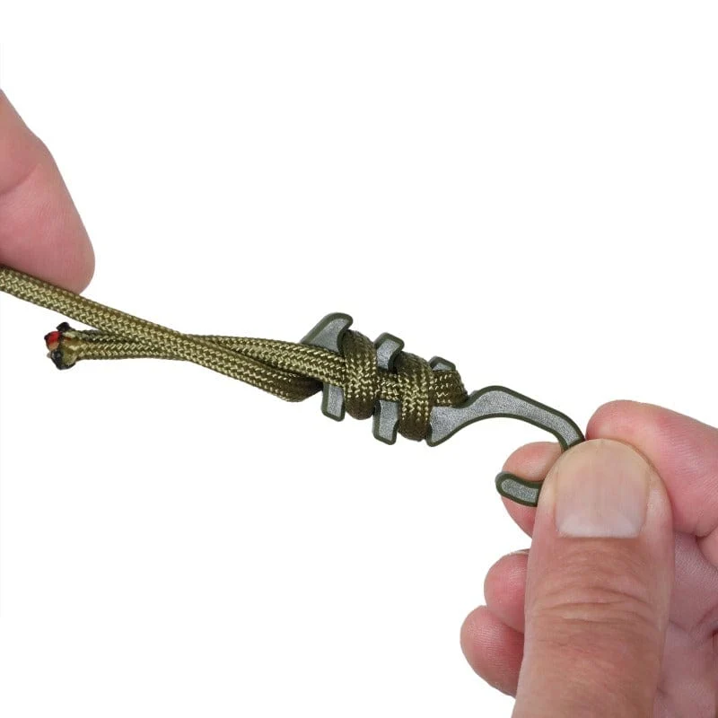 Abspannhaken 4er-Set für Tarp, Zelt