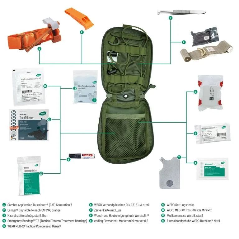 WERO MED-X Hunter Medic Pack - Erste-Hilfe-Set für die Jagd