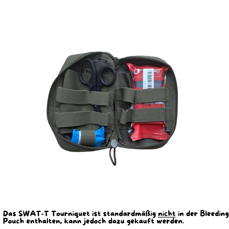 Tactical Bleeding Pouch plus Zubehör