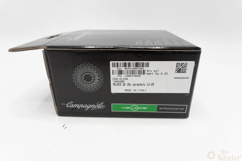 Campagnolo Veloce Ultra Drive 10-speed kassette 13-29 tand