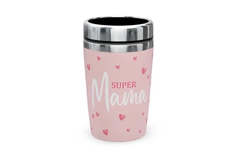 Thermobecher to go Super Mama