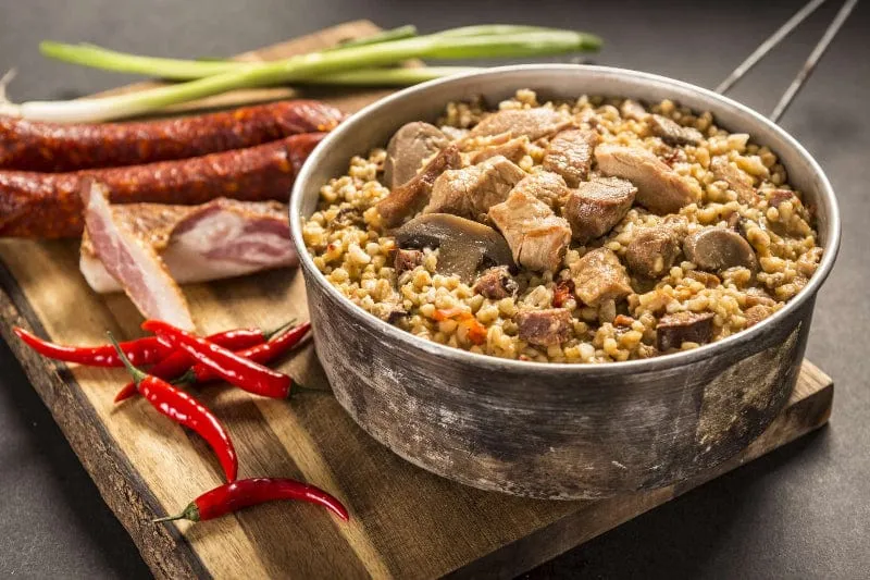Adventure Menu - Pikanter Eintopf mit Bulgur