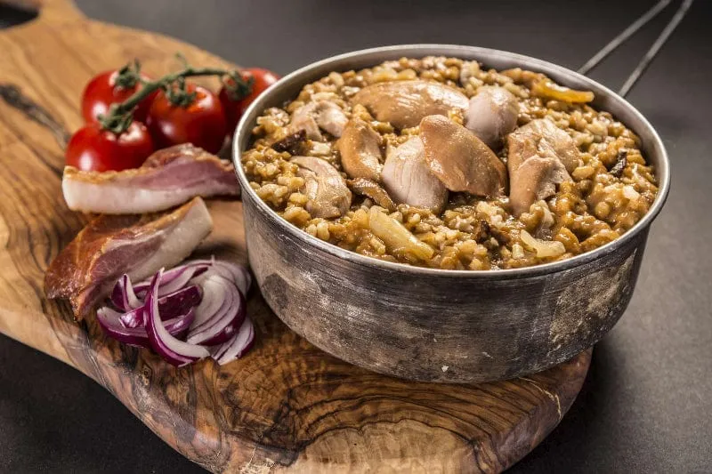 Adventure Menu - Hühnchen auf Wildart mit Reis