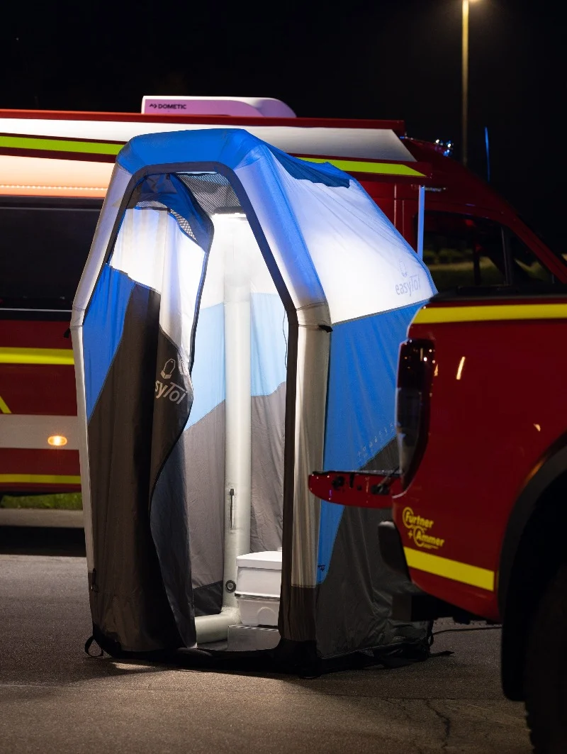 Mobile Toilette easyTOILET SOS für Brand-/Rettungseinsätze