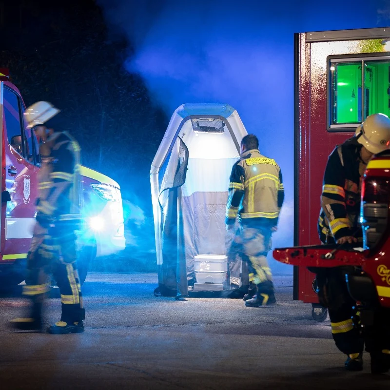 Mobile Toilette easyTOILET SOS für Brand-/Rettungseinsätze