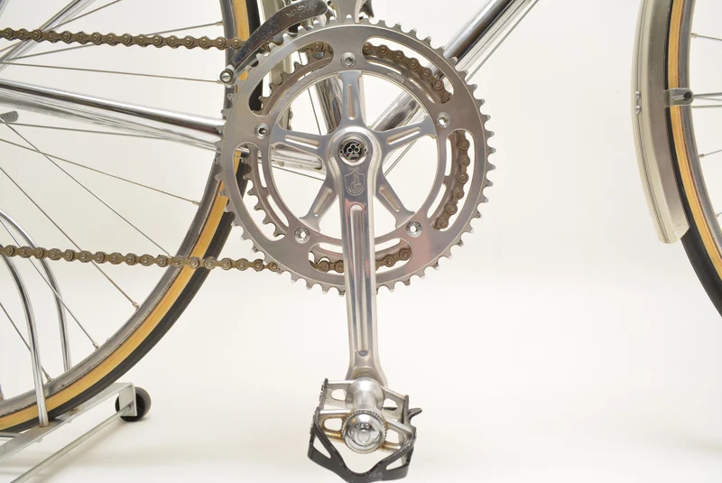 Colnago landevejscykel til kvinder Donna 55 cm krom Campagnolo Vintage landevejscykel L'Eroica
