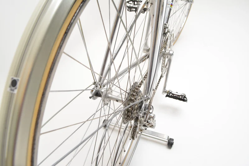 Colnago landevejscykel til kvinder Donna 55 cm krom Campagnolo Vintage landevejscykel L'Eroica