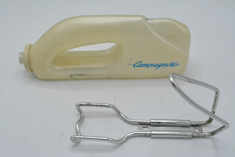 Campagnolo drikkeflaske Vintage Borraccia Biodinamica 500 med holder racercykelflaske