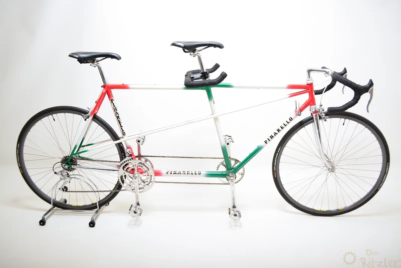 Pinarello Tandem Vintage landevejscykel 54CM Shimano Steelbike