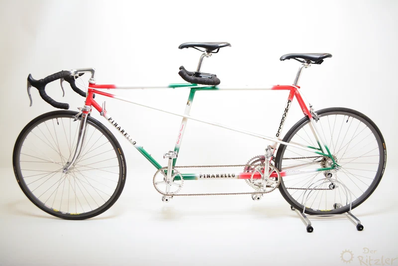 Pinarello Tandem Vintage landevejscykel 54CM Shimano Steelbike