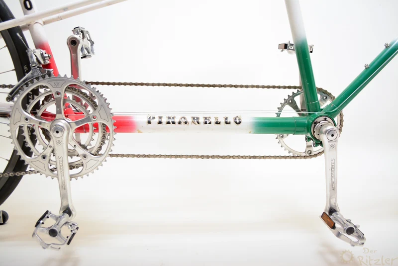 Pinarello Tandem Vintage landevejscykel 54CM Shimano Steelbike