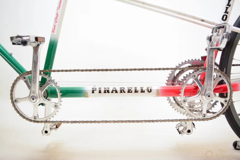 Pinarello Tandem Vintage landevejscykel 54CM Shimano Steelbike