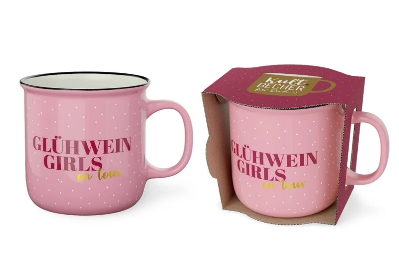 Kultbecher „Glühwein Girls on tour" – 250 ml