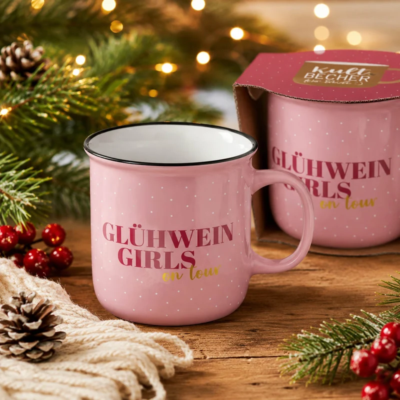 Kultbecher „Glühwein Girls on tour" – 250 ml