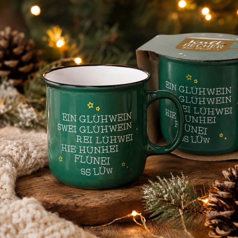 Kultbecher „Ein Glühwein, swei Glühwein …" – 250 ml