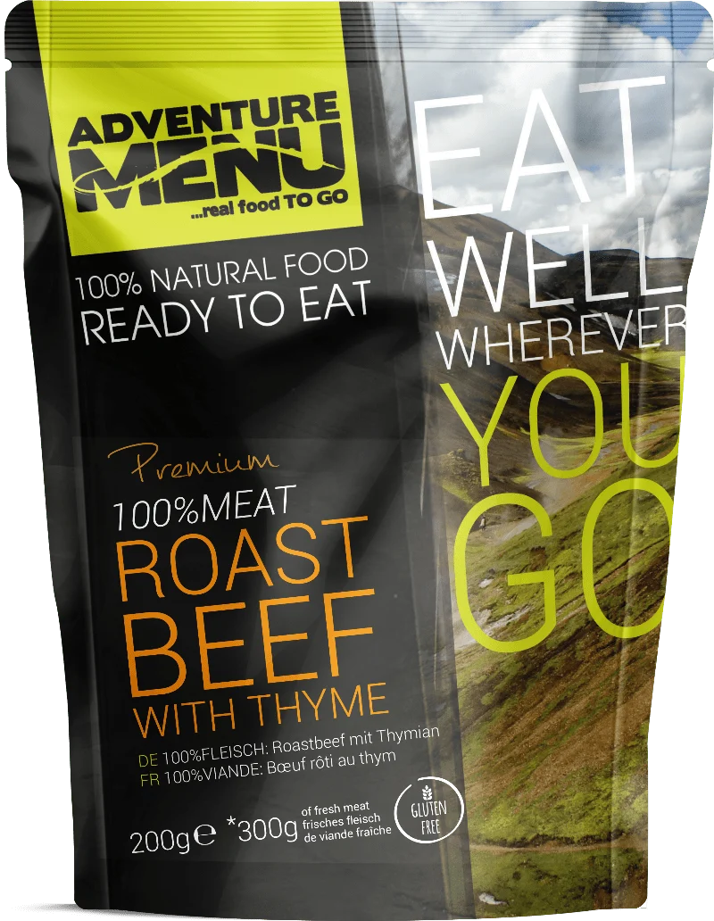 Adventure Menu - 100% FLEISCH: Roastbeef mit Thymian