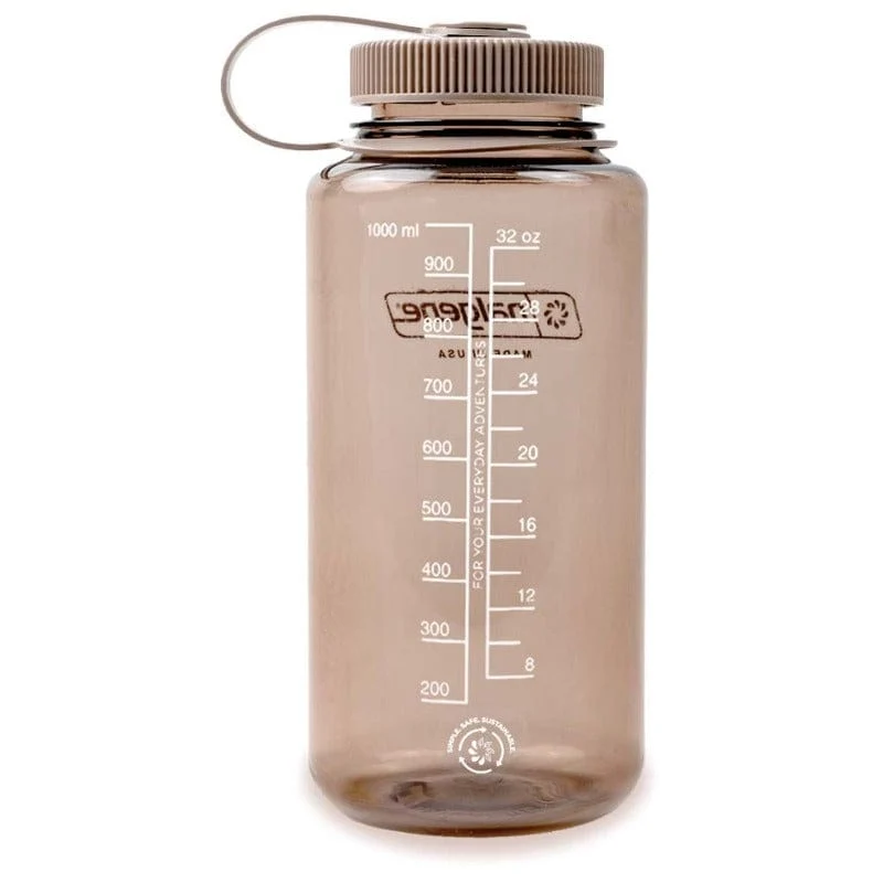 Trinkflasche Weithals Sustain 1L oder 0,5L, mocha
