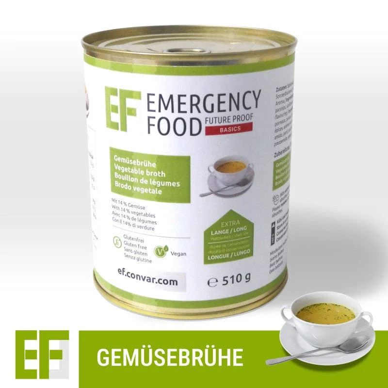 Emergency Food Basics Gemüsebrühe (510g)