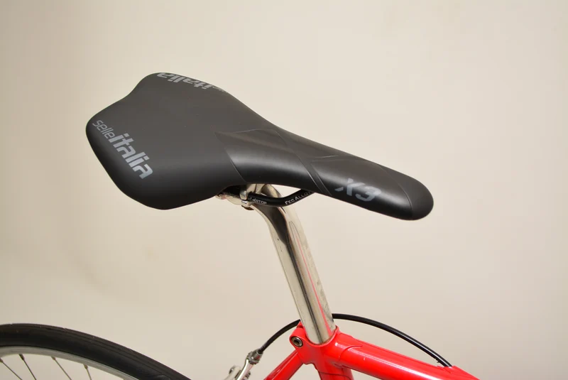 Rød landevejscykel 54CM Campagnolo Vintage Steelbike