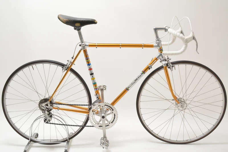Waja Alan Road Bike Super Record Polsk landshold 53cm Campagnolo Nuovo Record Vintage Roadbike L'Eroica