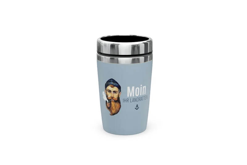 Thermobecher to go „Moin ihr Landratten"