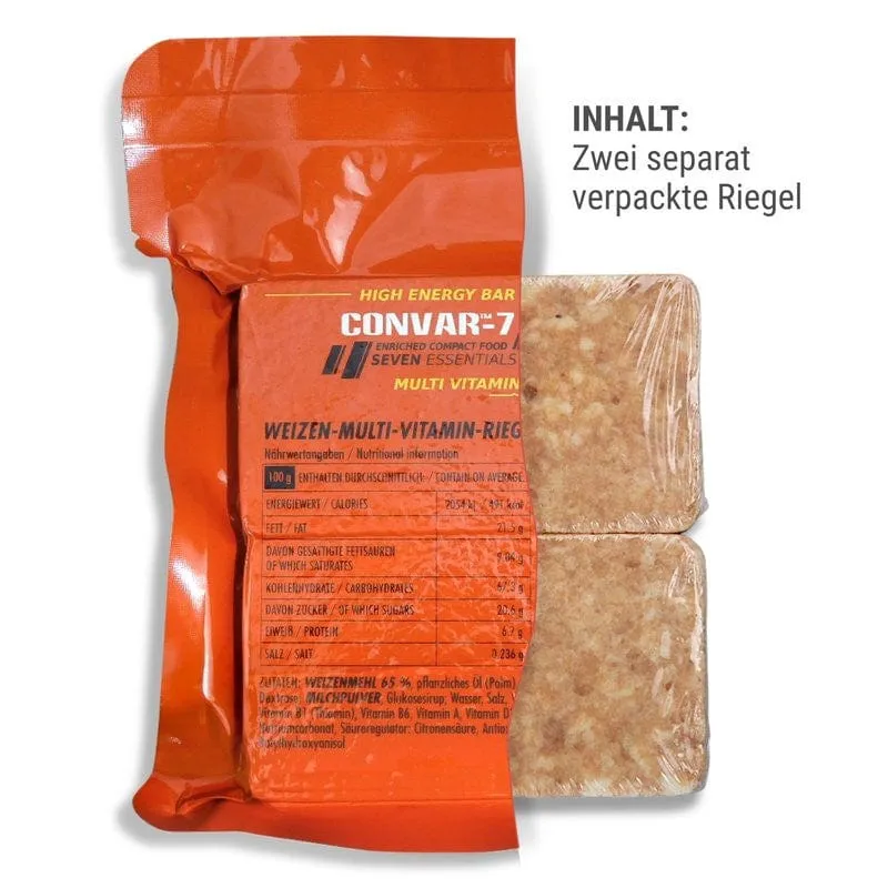 CONVAR-7 High Energy Bar - Weizenriegel Multi Vitamin 125g