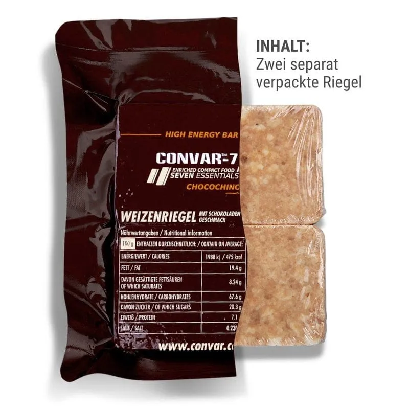 CONVAR-7 High Energy Bar - Weizenriegel Chocochino 120g