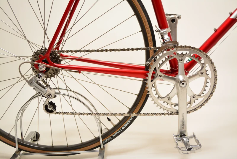 Bianchi Rekord 910 landevejscykel 55 cm Shimano 600 Vintage Steelbike L'Eroica