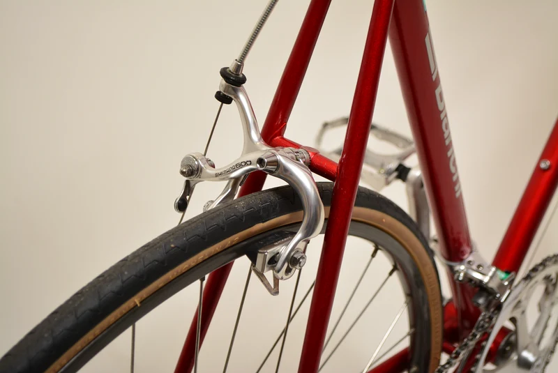 Bianchi Rekord 910 landevejscykel 55 cm Shimano 600 Vintage Steelbike L'Eroica