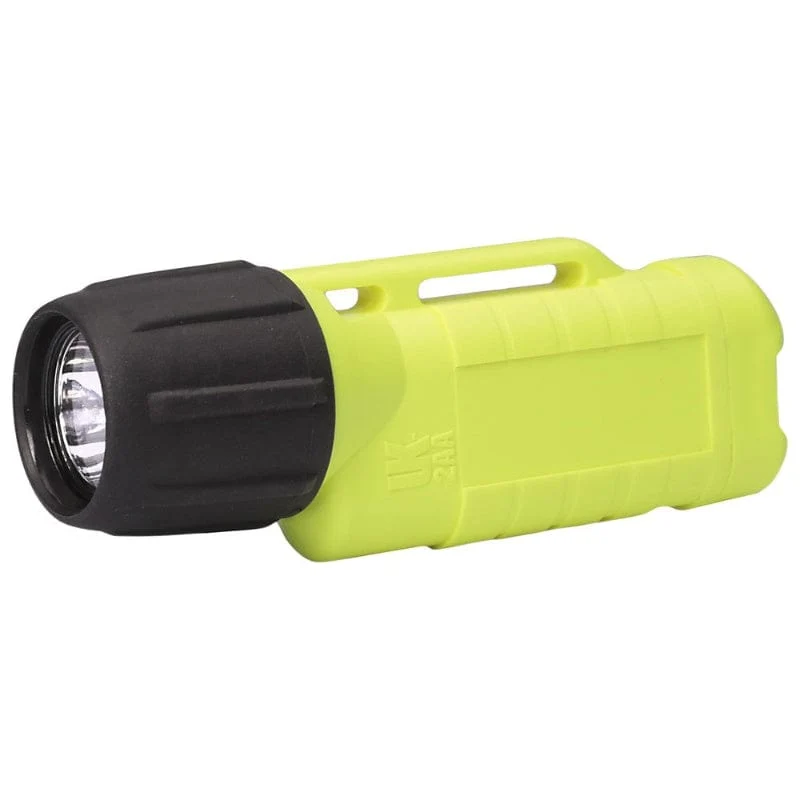 UK Helmlampe 2AA eLED Zone 2, ET Heckschalter, neongelb