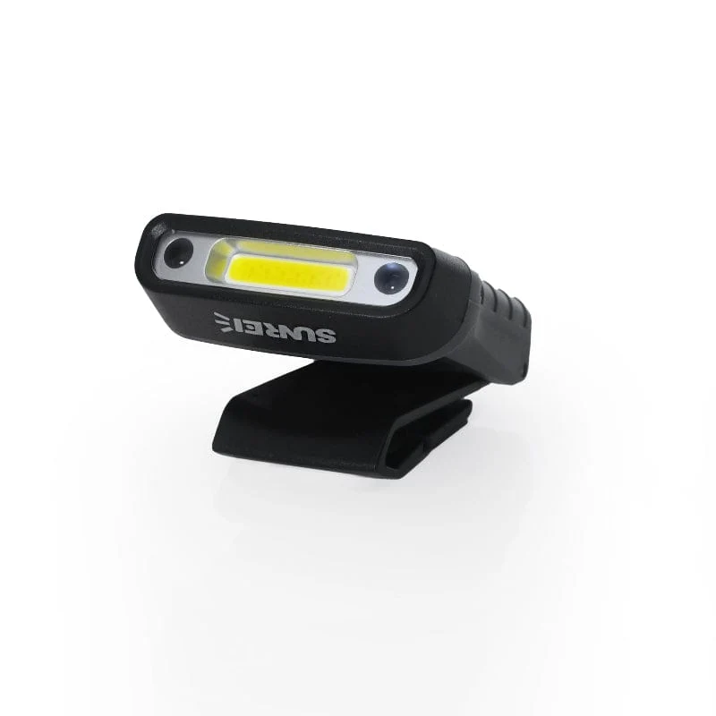 Clip On Cap Stirn LED Lampe mit Sensorsteuerung inkl. elastischem Stirnband & USB-Kabel