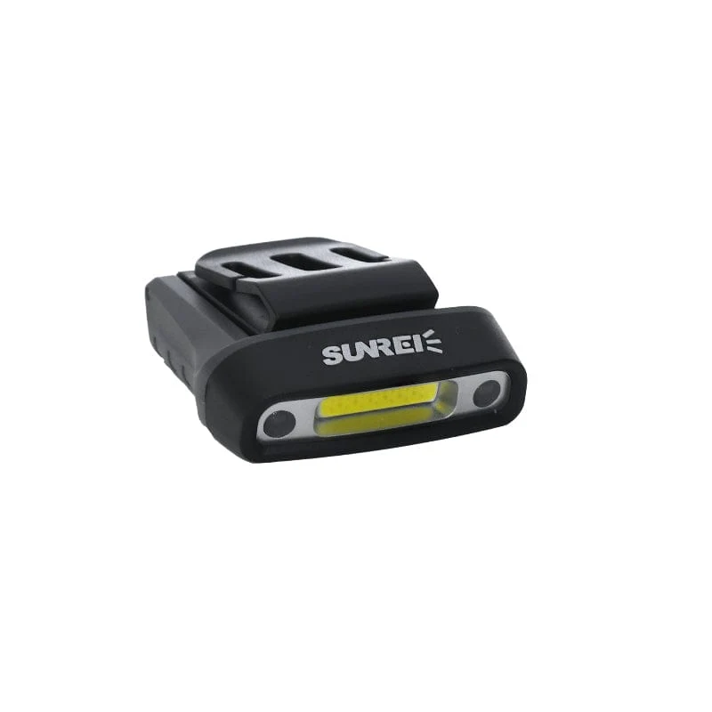 Clip On Cap Stirn LED Lampe mit Sensorsteuerung inkl. elastischem Stirnband & USB-Kabel